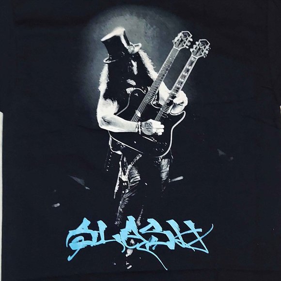 Slash Guns N Roses Jamming Snakepit rock metal Official T-Shirt M NWT - Picture 2 of 2
